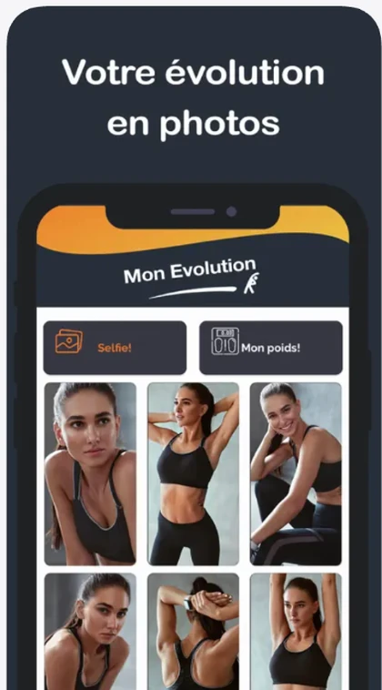 YoFit - évolution en photos
